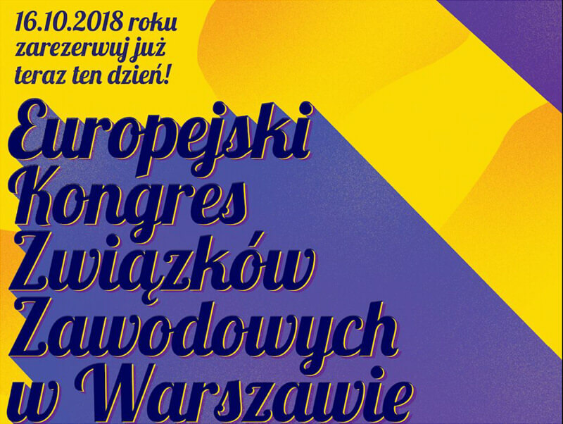 Europejski Kongres Związków Zawodowych w Warszawie