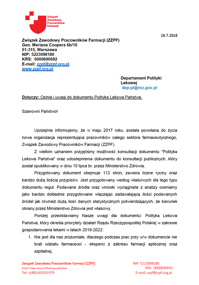 Polityka Lekowa Państwa