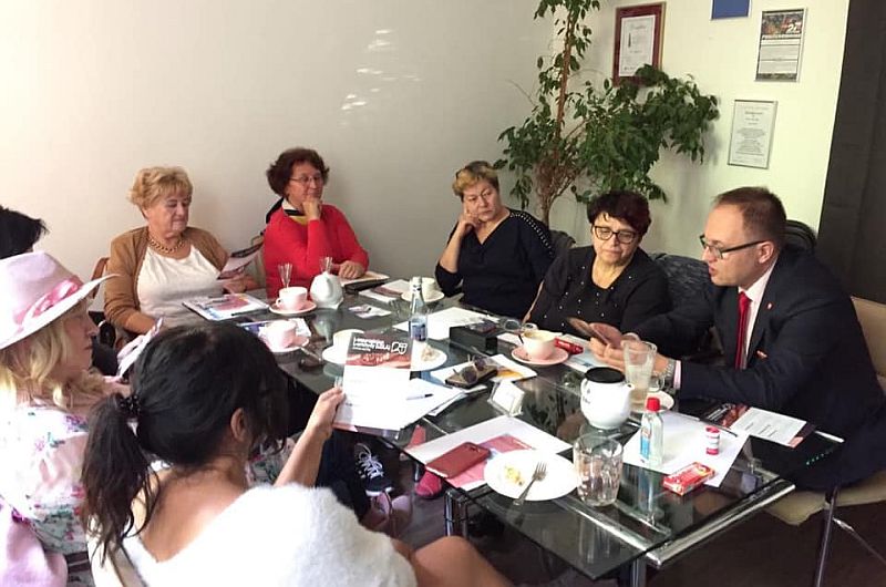 Spotkanie farmaceutów z seniorami