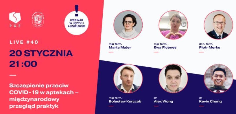 Webinar – Szczepienie przeciwko Covid-19 w aptekach