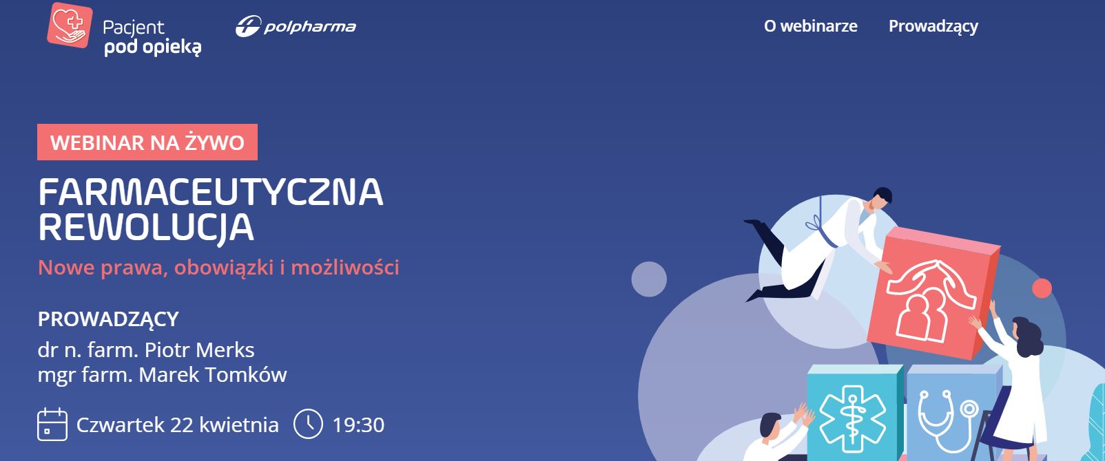 Webinar – Farmaceutyczna rewolucja