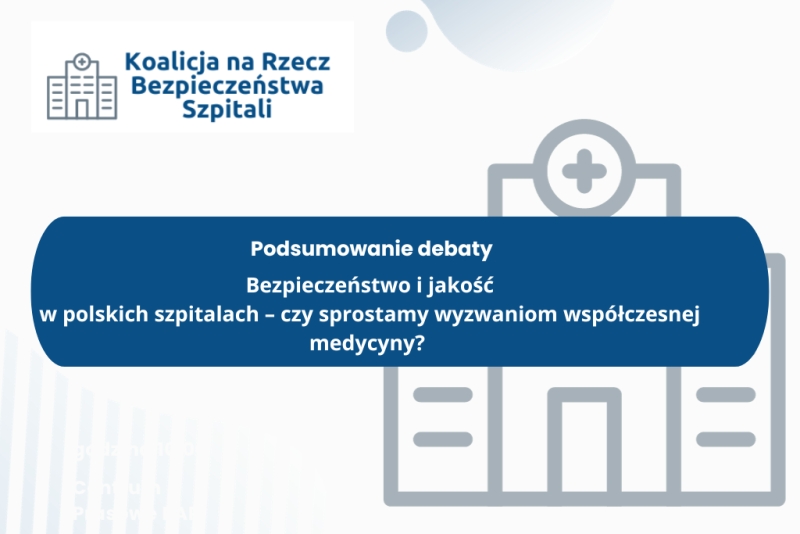 Dołączamy do Koalicji na rzecz Bezpieczeństwa Szpitali