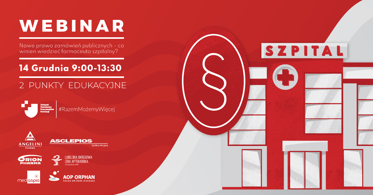 [VIDEO] SZKOLENIE – NOWE PRAWO ZAMÓWIEŃ PUBLICZNYCH – CO WINIEN WIEDZIEĆ FARMACEUTA SZPITALNY