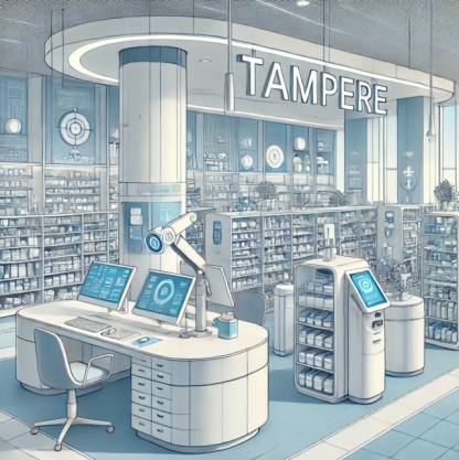 Nowoczesność apteki szpitalnej w Tampere