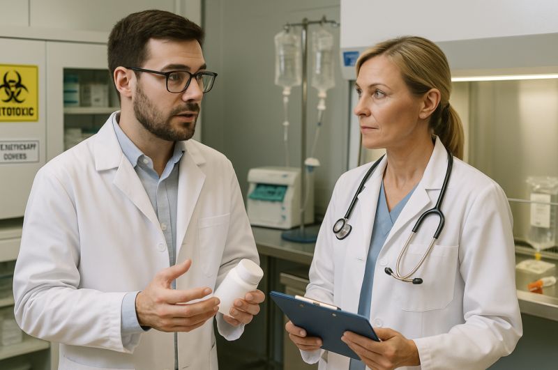 Farmaceuci na pierwszej linii: hematologia i onkologia