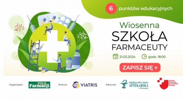Rusza Wiosenna Szkoła Farmaceuty