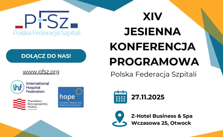 Udział ZZPF w Jesiennej Konferencji Programowej Polskiej Federacji Szpitali 2025