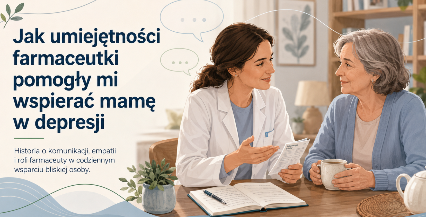 You are currently viewing Jak umiejętności farmaceutki pomogły mi wspierać mamę w depresji