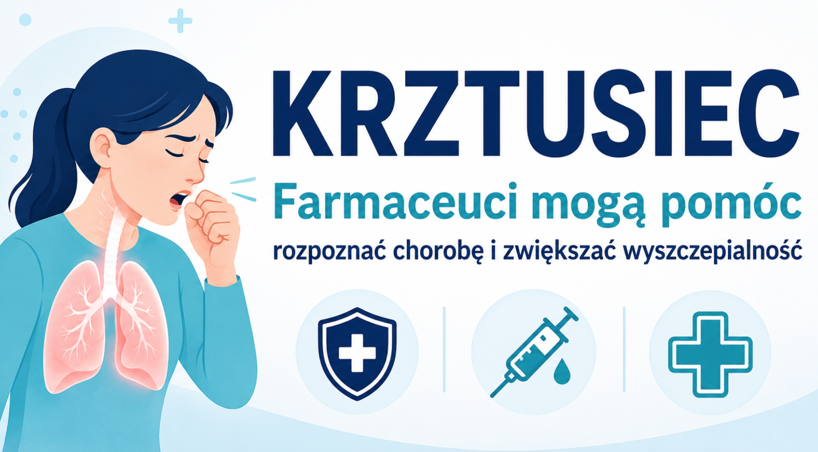 Read more about the article Krztusiec – farmaceuci mogą pomóc w rozpoznawaniu choroby i zwiększaniu wyszczepialności